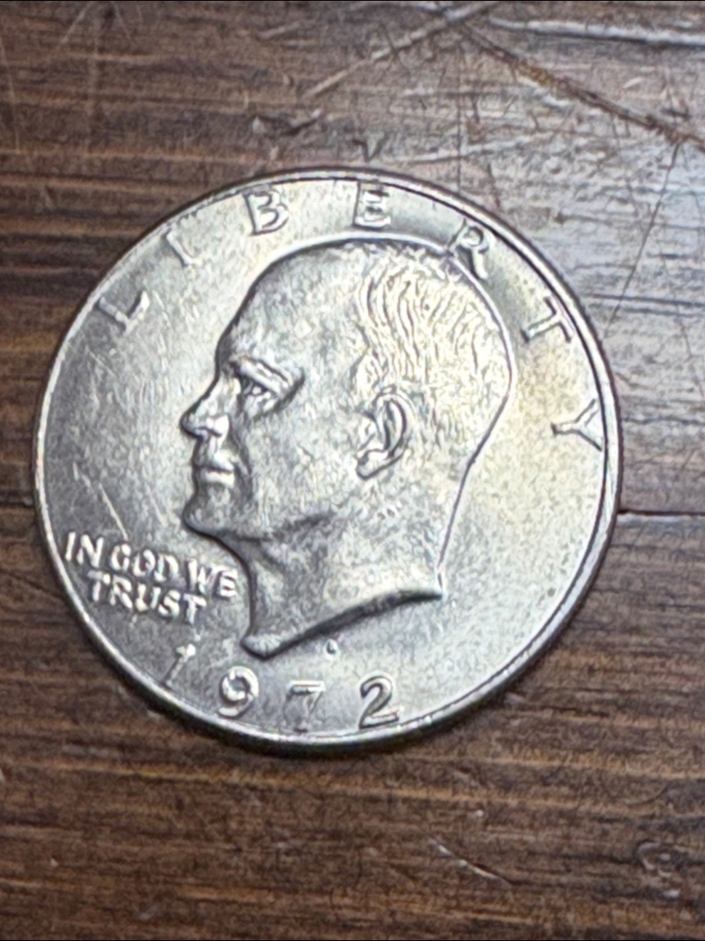 1972 D Eisenhower One Dollar Coin